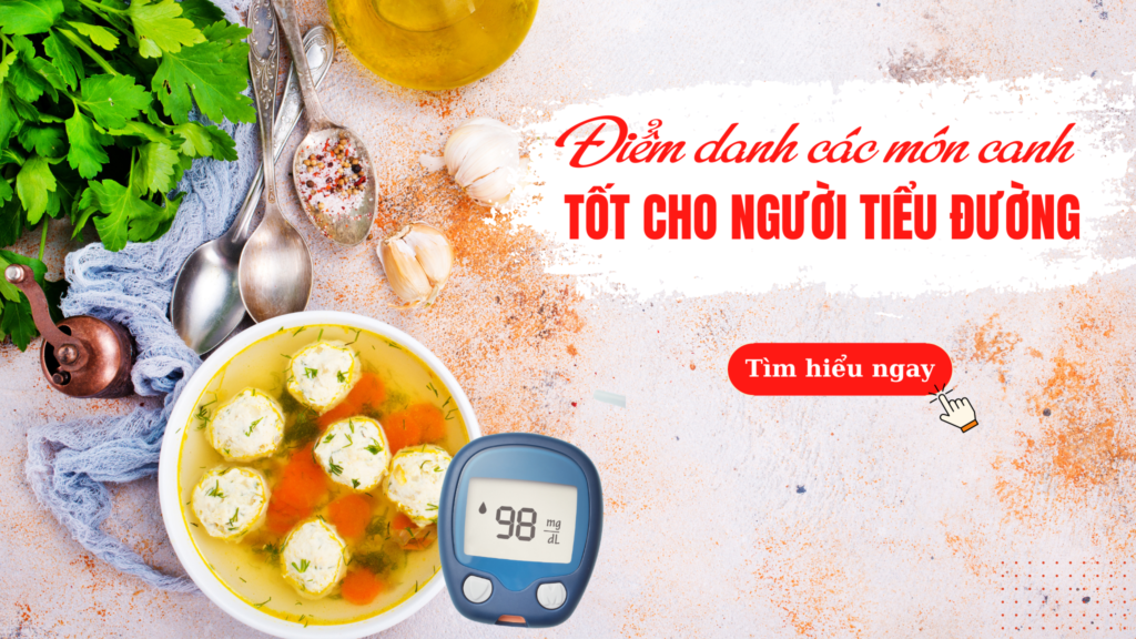 món canh tốt cho người tiểu đường